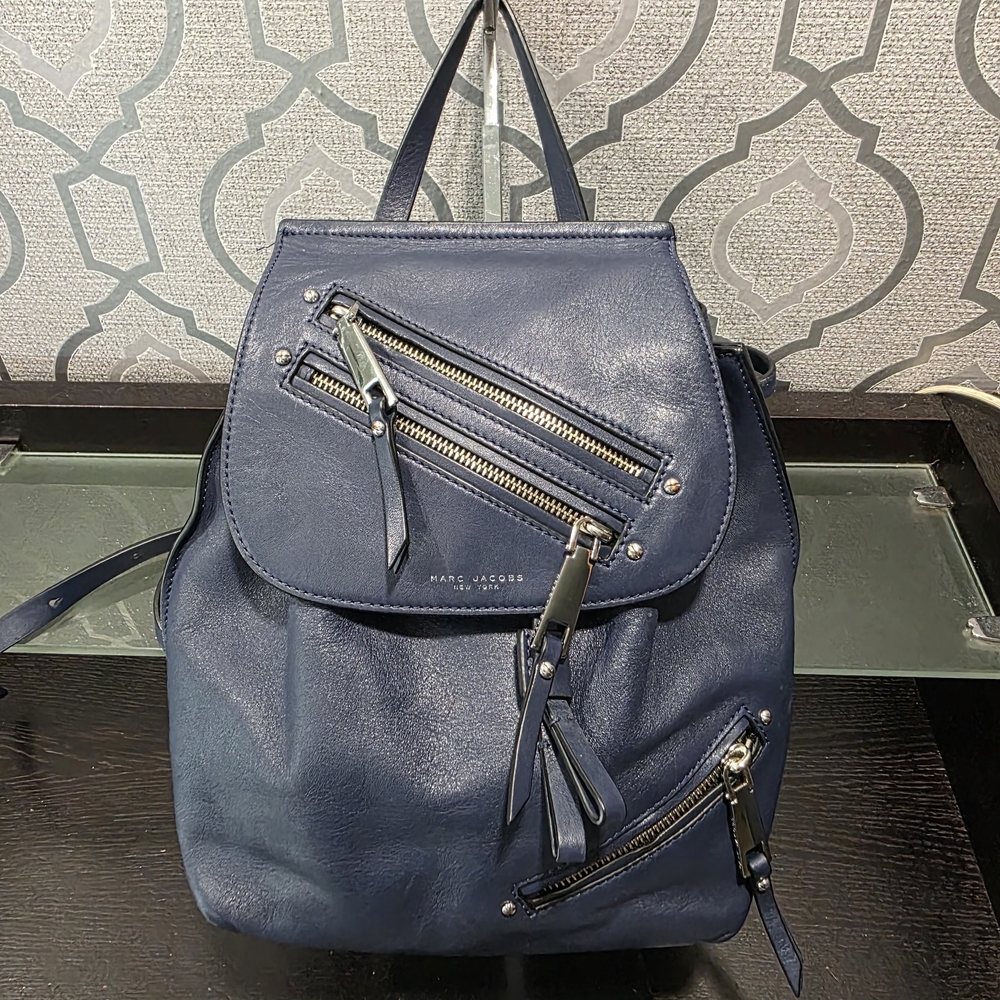 Marc Jacobs Navy Blue Women's Backpack